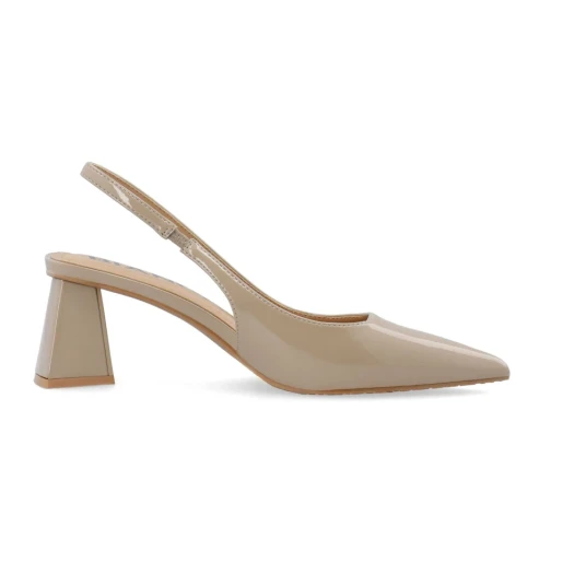 Bianco Biamaralyn Slingback Patent Beige 38 Bianco Biamaralyn Slingback Patent Beige 38