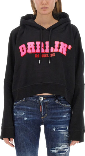 Dsquared2 Dame Gensere & Hettegensere Svart XS, Dsquared2 Dame Gensere & Hettegensere Svart XS,