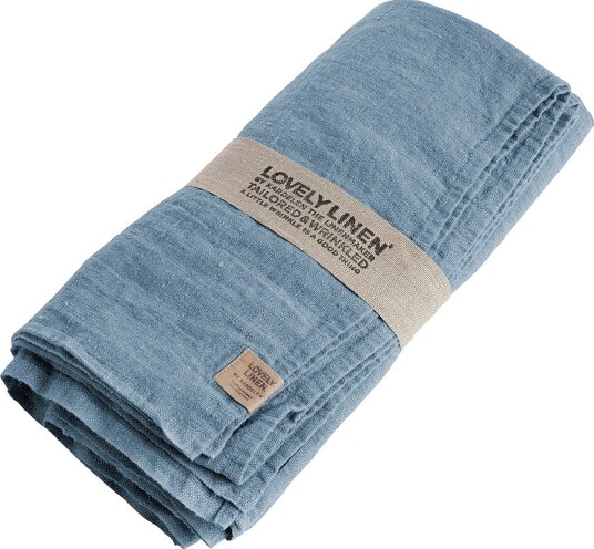Lovely Linen Duk Lovely i vasket lin Blå Lovely Linen Duk Lovely i vasket lin Blå