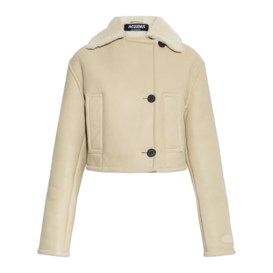 Jacquemus Dame Jakker Beige S Jacquemus Dame Jakker Beige S