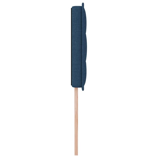 Sengegavl Linjer Design Blå 100 cm Stoff