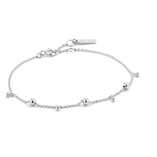 Ania Haie, Armbånd i forgylt 925 sølv med kulecharms Ania Haie, Armbånd i forgylt 925 sølv med kulecharms