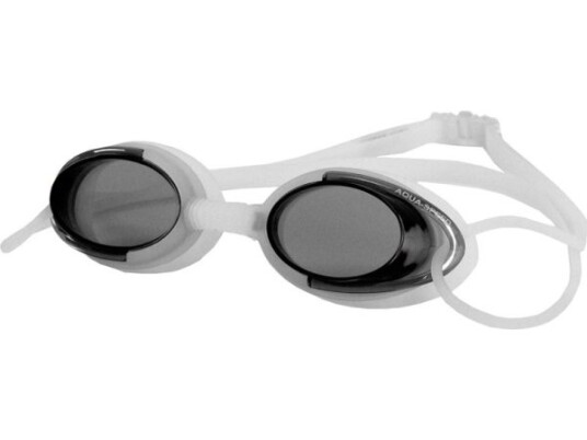 Svømmebrille Aqua-Speed Malibu Hvit/Sort 53 /008 Svømmebrille Aqua-Speed Malibu Hvit/Sort 53 /008