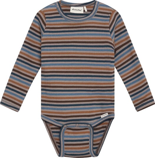 Minymo Body Ls Y/D Rib FUNGI 68