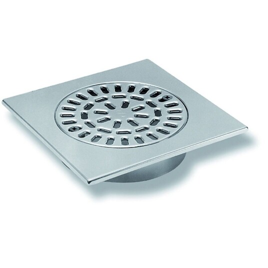 Purus Slukrist og ramme 200x200 mm, h=25, Rustfritt stål Purus Slukrist og ramme 200x200 mm, h=25, Rustfritt stål
