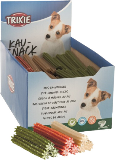 Trixie Vegansk Tyggestav for Hund 12 cm - Multifarget Ris 20 g