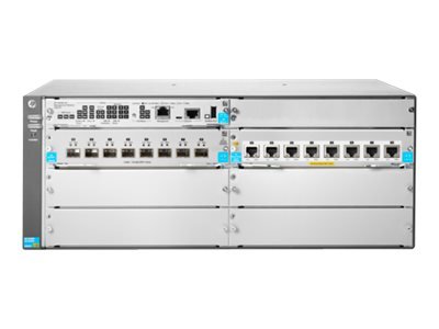 Hpe Aruba 5406R 8-Port 1/2.5/5/10Gbase-T Poe+ / 8-Port Sfp+ (No Psu) V3 Zl2 Switch - Styrt - 8 X 1 Gigabit / 10 Gigabit Sfp+ + 8 X 1/2.5/5/10Gbase-T (Poe+) - Rackmonterbar - Poe+