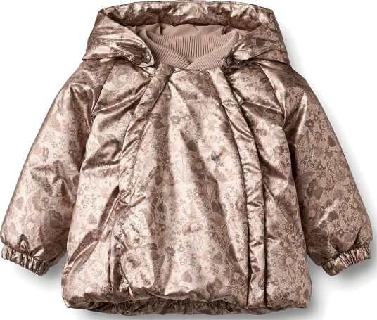 Wheat Puffer Jacket Morgen   GOLDEN FLOWERS   74