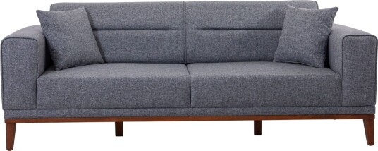 Wyong Sovesofa 3 seters 223x94 cm Mørkegrå