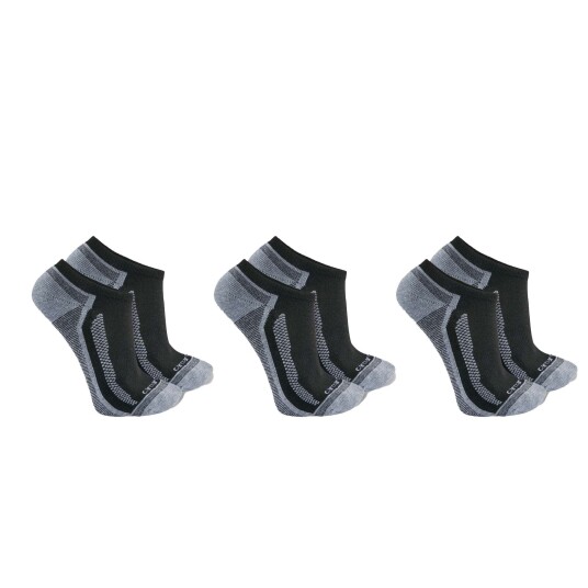 Carhartt Force Midweight Low Socks 3 Pack Men"s Charcoal XL L Carhartt Force Midweight Low Socks 3 Pack Men"s Charcoal XL L