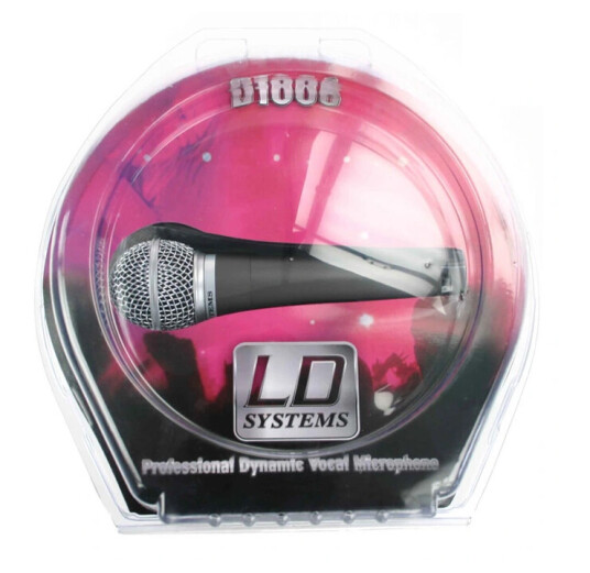 Ld Systems D 1006 - Dynamic Vocal Microphone With Switch