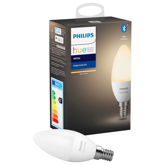Philips Hue White lyspære (6W B39 E14)