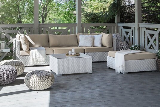 Sano Ii Loungegruppe 245 cm Hvit