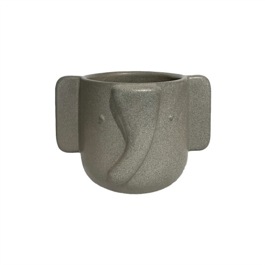 OYOY Mini Elephant Pot Stone M107533
