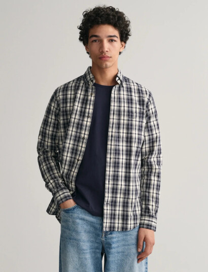 GANT Reg Archive Poplin Plaid Shirt Multi/patterned M GANT Reg Archive Poplin Plaid Shirt Multi/patterned M