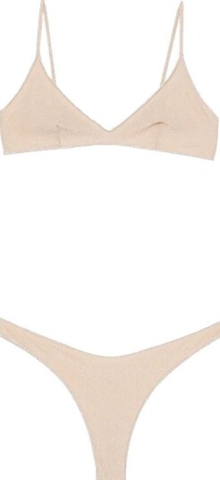 MC2 Saint Barth Dame Svømmetøy Beige L,