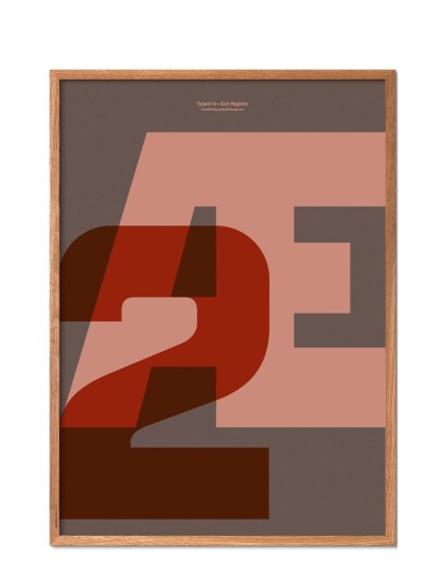 Poster & Frame Ilwt-Ae2 - Multi/patterned - 42X29.7CM Poster & Frame Ilwt-Ae2 - Multi/patterned - 42X29.7CM