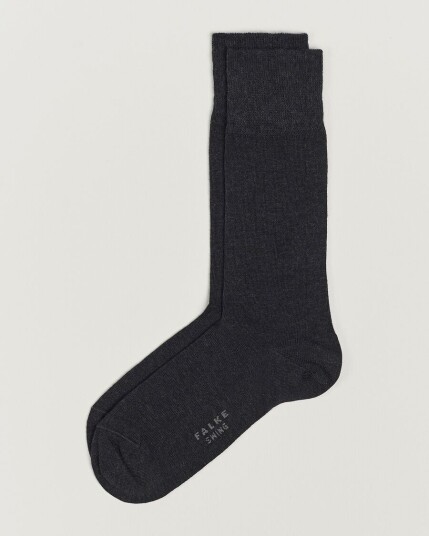 Falke Swing 2-Pack Socks Anthracite Melange