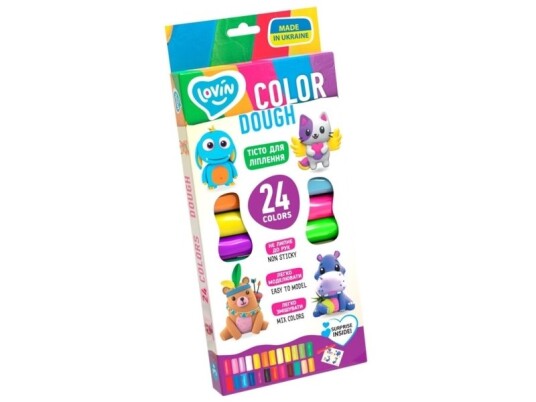 Lovin 24 Colors Play Dough Set