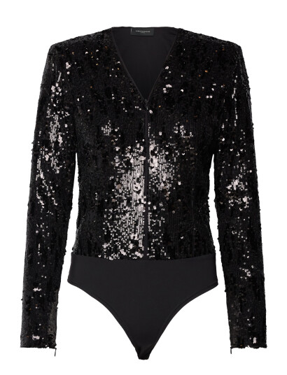 Copenhagen Muse Cmsequince Bodystocking   Black   XS