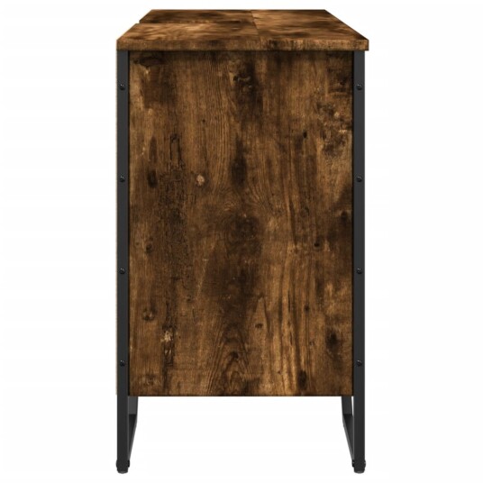 Servantskap røkt eik 91x35x60 cm konstruert tre 8721102812293 Servantskap røkt eik 91x35x60 cm konstruert tre 8721102812293