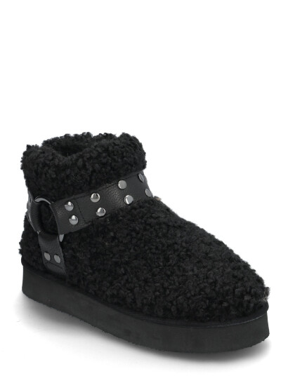 Bianco Varm Flatform Ankle Boot #Su - Black - 36 x 106