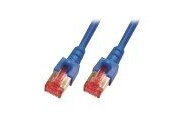 M-Cab Koblingskabel Rj-45 Hann Til Rj-45 Hann 50 Cm Sftp Cat 6 Blå