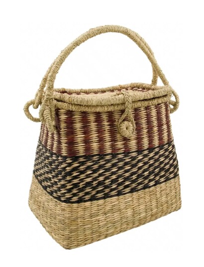 house doctor Basket Hdguide Brown Nature Multi/patterned 23X 34X 29CM house doctor Basket Hdguide Brown Nature Multi/patterned 23X 34X 29CM