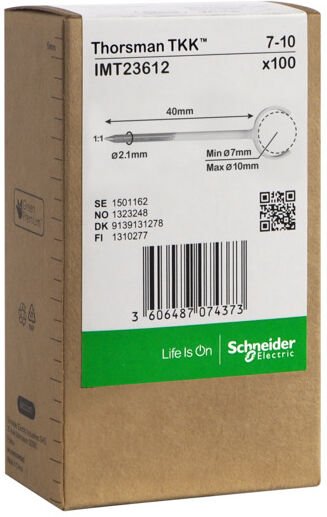 THORSMAN Metallklammer TKK 7-10 spiker 40mm 100stk - 1323248 THORSMAN Metallklammer TKK 7-10 spiker 40mm 100stk - 1323248