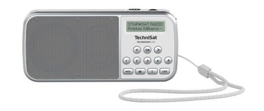 TechniSat Bærbar DAB-radio TechniRadio RDR - DAB portable radio - Mono - Sølv