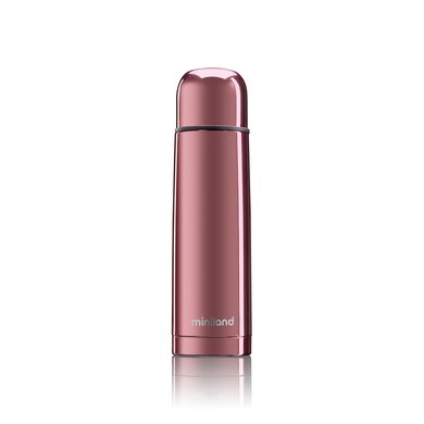 miniland Thermos Thermy deluxe rose med krom effekt 500 ml