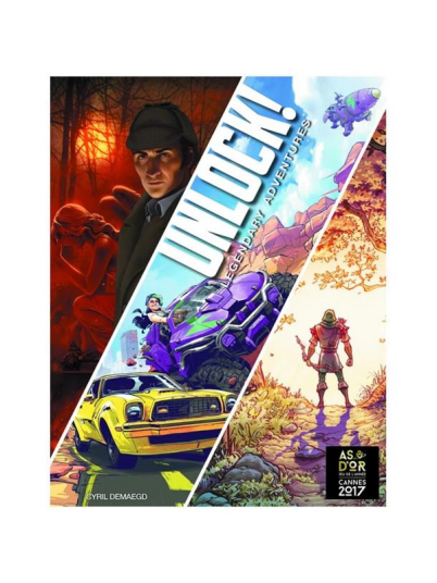 Asmodee Unlock 9 Legendary Adventures ENG Asmodee Unlock 9 Legendary Adventures ENG