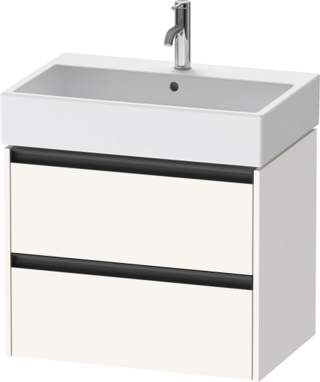 Duravit Ketho.2 Servantskap 2 Skuffer 684x460 mm Hvit Matt