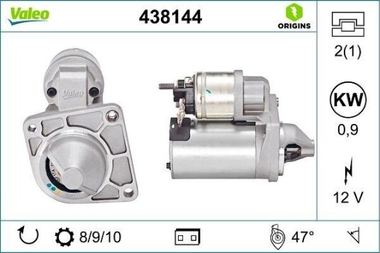 VALEO 438144 Starter VALEO 438144 Starter