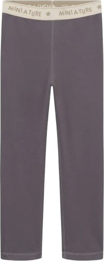 MINI A TURE Matleema Light Fleece Tights. Grs - RABBIT PLUM - 6Y/116