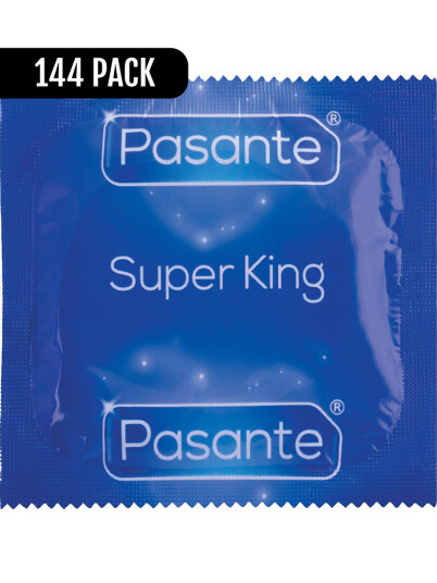 Pasante Super King: Kondomer, 144 stk Pasante Super King: Kondomer, 144 stk