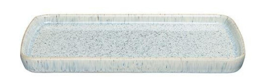 Denby  Halo Speckle rektangulært fat 14,5x26 cm