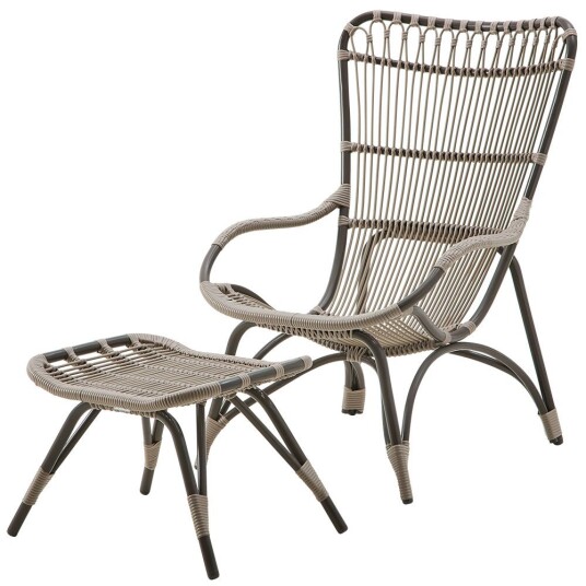 Sika Design Monet lenestol av kunstrotting Moccachino Sika Design Monet lenestol av kunstrotting Moccachino