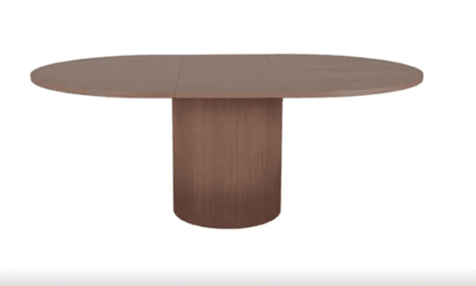 Trend Collection Olivia Spisebord Valnøtt – 150 (+50) x 130 x 78 cm