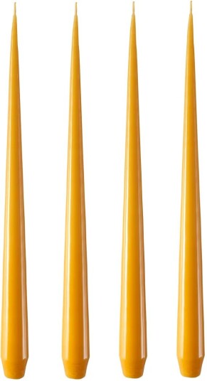 ester & erik lys 4 stk. lakket honey balm 32 cm
