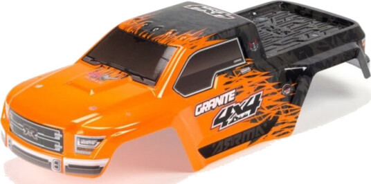 ARRMA AR402208 Body Painted/Decal Orange Granite 4x4