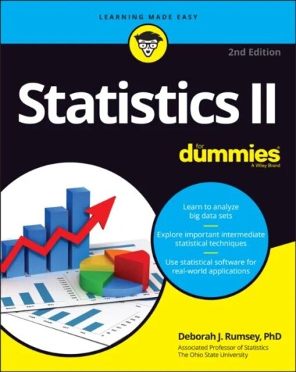 Statistics Ii For Dummies Av Deborah J. Rumsey