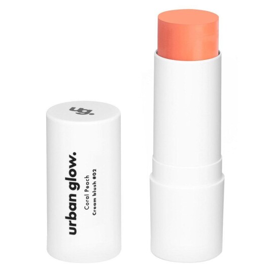 Urban Glow Coral Peach Cream Blush #02 13,5g