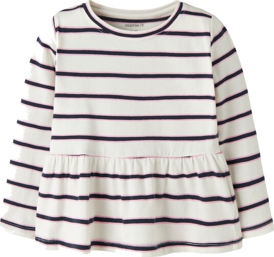 Name It Genser NmfLestro Cloud Danser Name It 1½ år (86) Genser Hvit Marineblå Rosa