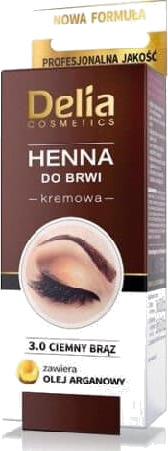 DELIA Henna in cream no 3.0 dark brown& DELIA Henna in cream no 3.0 dark brown&