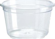 Dressingbæger Rund 30Ml Ps Klar,48 Pk X 50 Stk/Krt