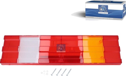 DT Spare Parts 4.61544 Lykteglass, baklys