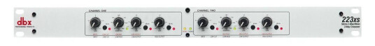Dbx 223xs Stereo 2-Veis Mono 3-Veis Delefilter Xlr Aluminium Front Dbx 223xs Stereo 2-Veis Mono 3-Veis Delefilter Xlr Aluminium Front