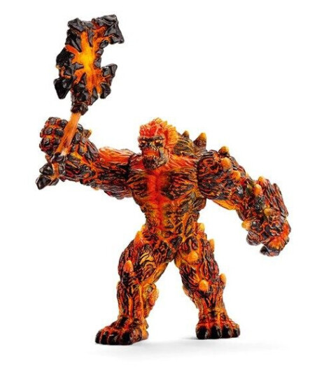 Schleich Lava-golem med våpen