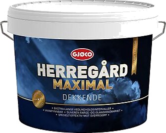 Gjøco - Herregård maximal utendørsmaling oker base 9l